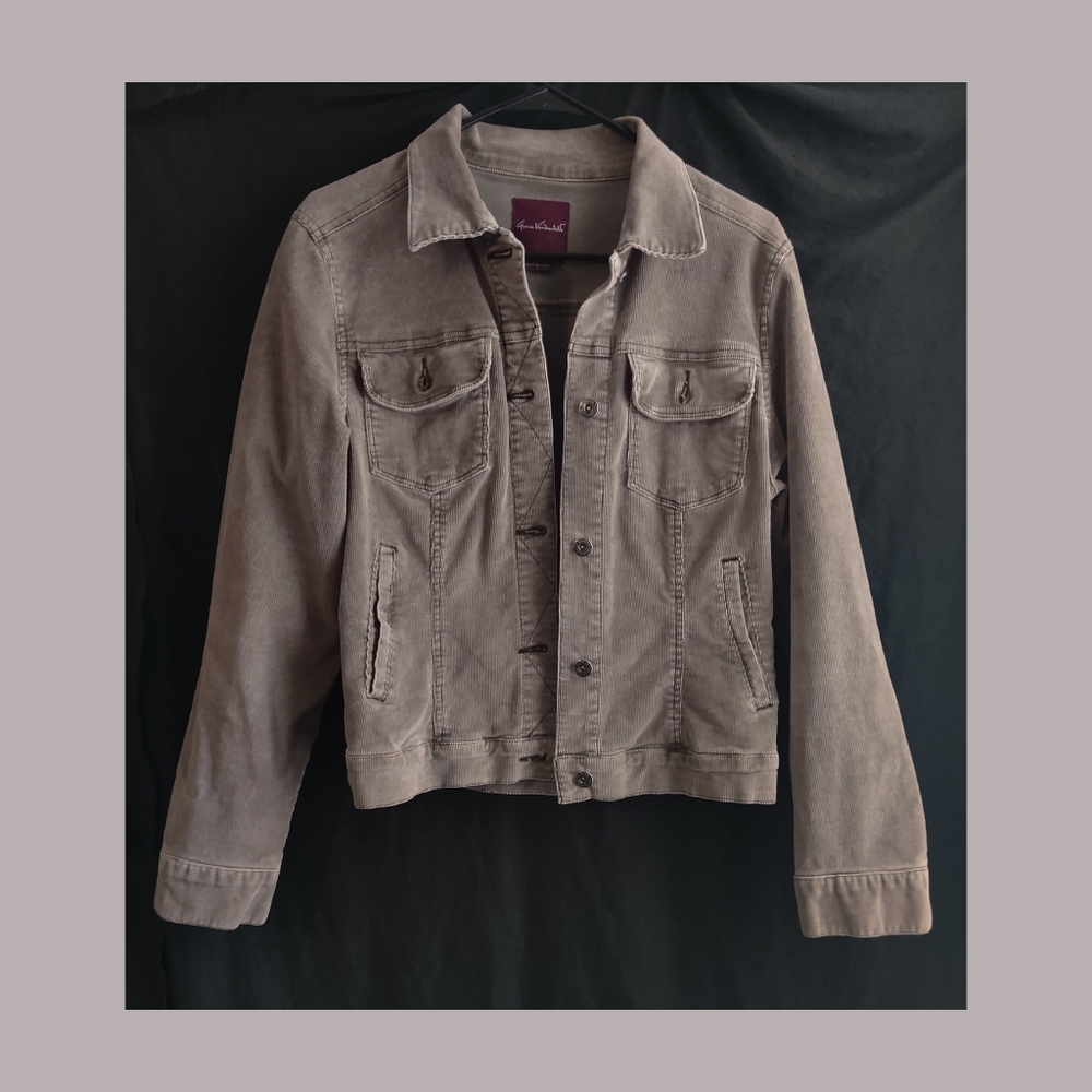 Gloria Vanderbilt | Corduroy Jacket | Size M